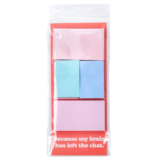 Left the Chat Sticky Note Set